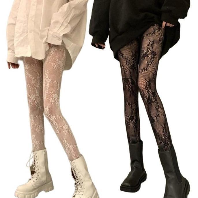 HATSUD Stocking Pattern Stocking Pantyhose Stocking Jaring Stocking Lace / Stocking Print Cosplay Lo