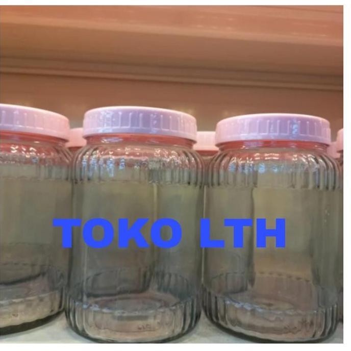 Mblg - Toples Kaca Beling Tp2 Tp3 Kedaung Tutup Drat Putar Stoples Cendol 2Lt