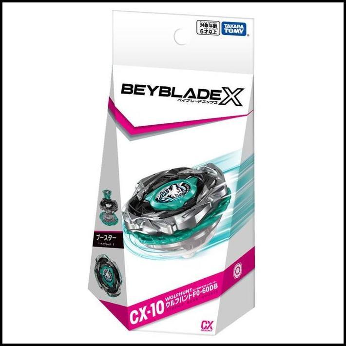 BEYBLADE X CX-10 Booster Wolf Hunt F0-60DB Takara Tomy