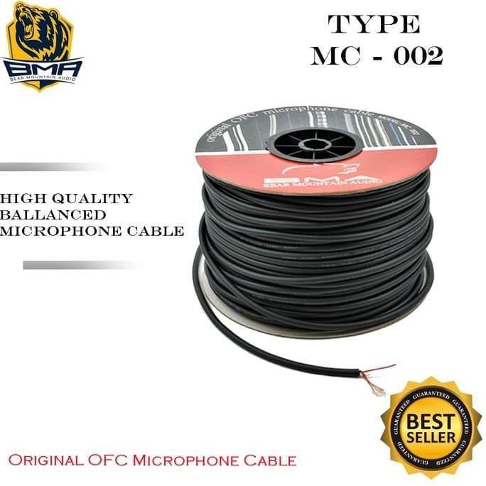 KABEL MIC BMA ORINAL STEREO MICROPHONE OFC MC-002 TEMBAGA 1 ROLL
