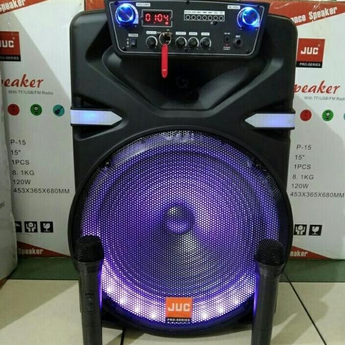 Speaker Portabel JUC (15 inch ) P-15 Bluetooth