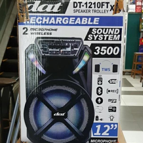 SPEAKER PORTABEL MEETING DAT DT-1210FTx2