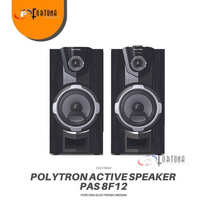 SPEAKER AKTIF POLYTRON PAS 8F12 MEDAN GARANSI RESMI