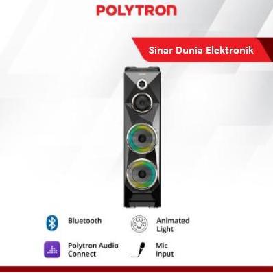 Polytron Speaker Aktif Bluetooth USB Radio PAS 8SCA22 Super Bass Lht