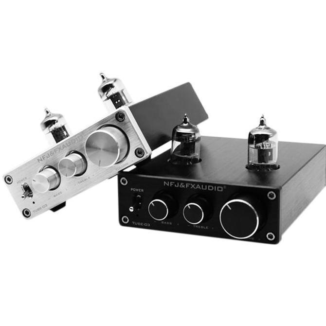 Best FXAudio TUBE03 MINI Bile Preamp Tube Amplifier Buffer HIFI Audio