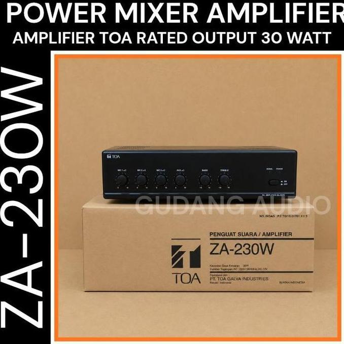 ZA-230W AMPLIFIER AMPLI TOA UNTUK MASJID ZA 230 30 TT