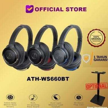 Audio-Technica ATH-WS660BT Bluetooth Headset WS660 BT WS 660 BT