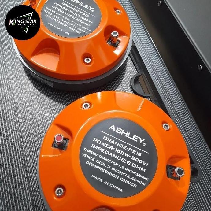 Tweeter Ashley F315 Orange Orinal Driver F 315 Twitter Hh Twiter Ashley Voice Coil 3 Inch