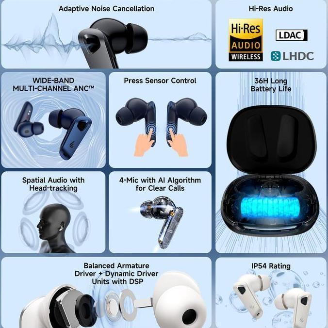 EDIFIER NeoBuds Pro 3 True Wireless Noise Cancelling Earbuds