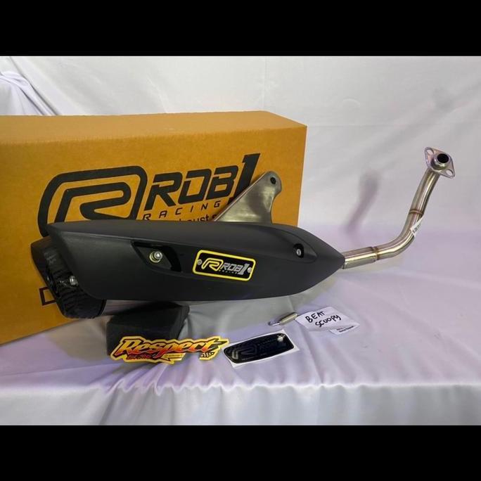 Knalpot Rob1 Scoopy New - Beat New end cap V