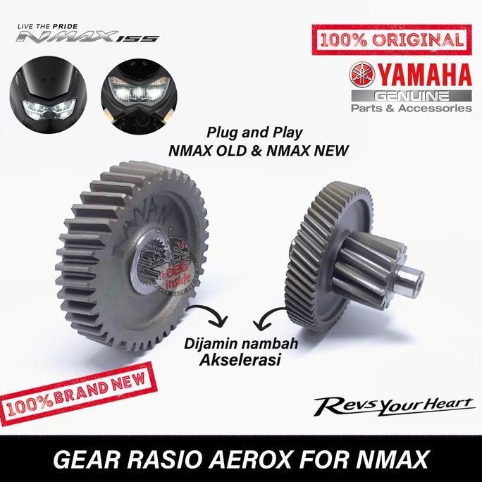 Gearbox / Gear Rasio / Ratio Aerox PNP Nmax Old / Nmax 2020