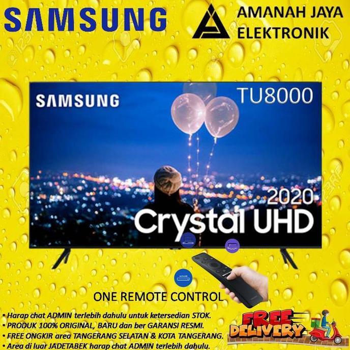 (Best) LED SAMSUNG 50TU8000 CRYSTAL UHD 50 INCH SMART TV - UA50TU8000KXXD