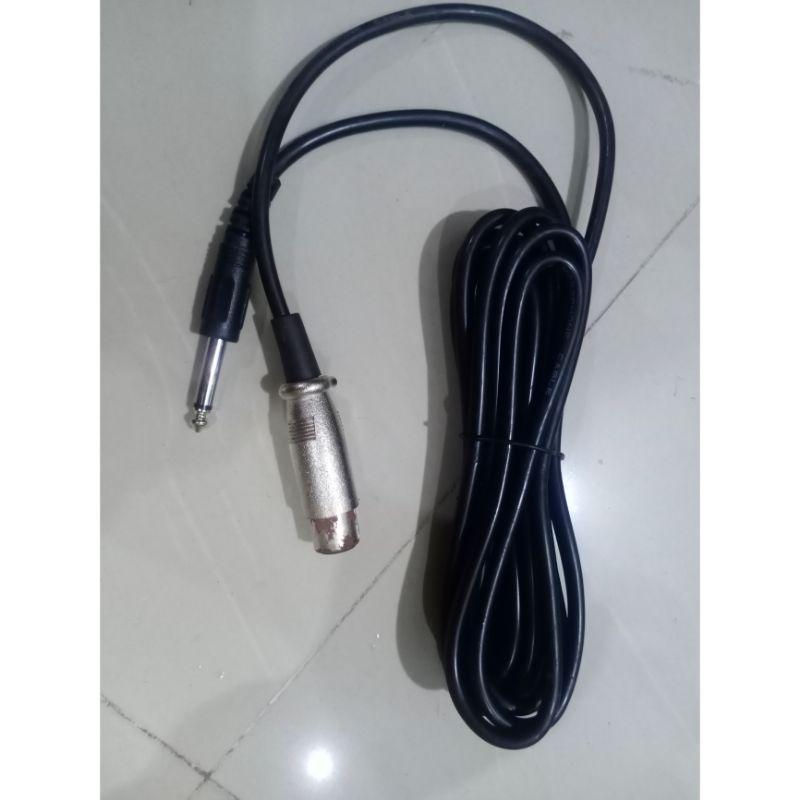 Kabel Mic/Kabel Microphone Cable Mic 5 Meter Qualitas Bagus