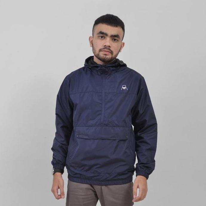 Hombre- New- Brey Jaket Pria Cagoule Parasut Maze Jacket