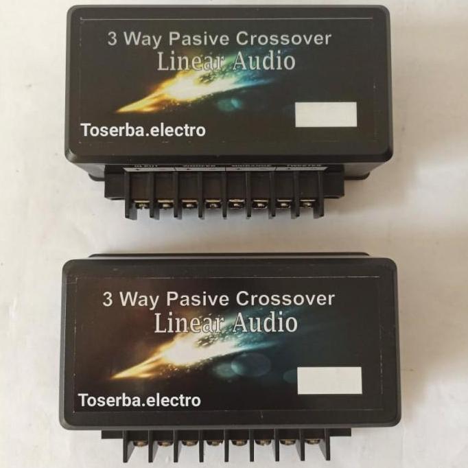 Promo Pasive Crossover 3way speaker split Linear Audio pasif audio mobil Diskon