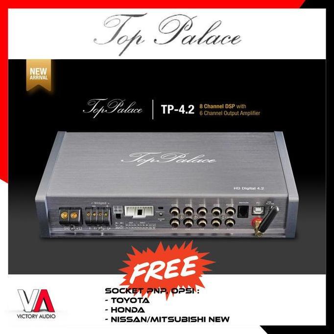 Promo FREE SOCKET PNP Digital Sound Processor TOP PALACE HD DIGITAL 4.2 DSP Diskon