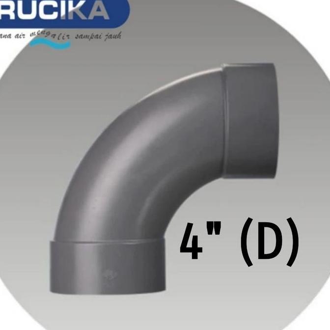 LARGE RADIUS ELBOW 4" INCH D RUCIKA LONG BOW LONG ELBOW KNEE KENI 4 IN
