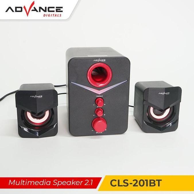 Advance CLS201BT Speaker Bluetooth Bass Wireless Portable Aktif Speaker Mini LA