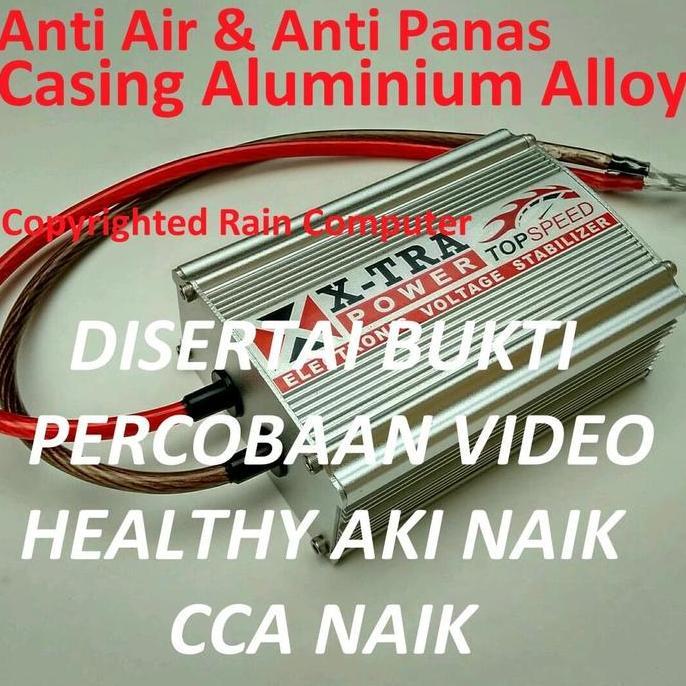 Volt Stabilizer Mobil penstabil tegangan listrik mobil Garansi 1 Tahun
