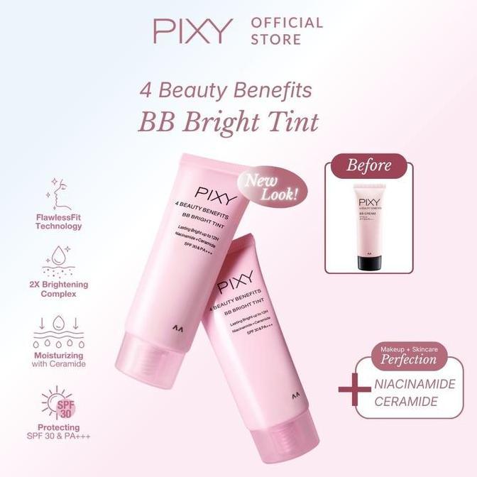 PIXY 4 Beauty Benefits BB Bright Tint 202N Ochre ( BB Cream 01 Ochre )