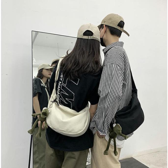 TERBARU Tas Selempang Bahu Pria COWO Wanita Keren SIKLE CANVAS BAG TAS SELEMPANG KANVAS SLING BAG CA