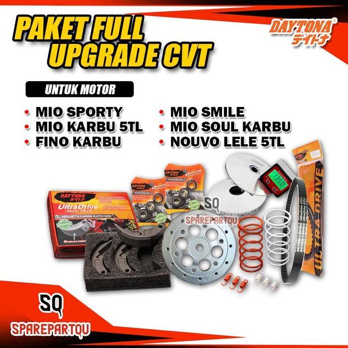 UPGRADE CVT MIO SPORTY - MIO SMILE - MIO KARBU - MIO OLD/KARBU