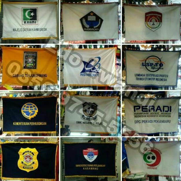 Bendera / Premium  Bendera Pataka Bendera Logo Bordir Bendera Bordir Bendera