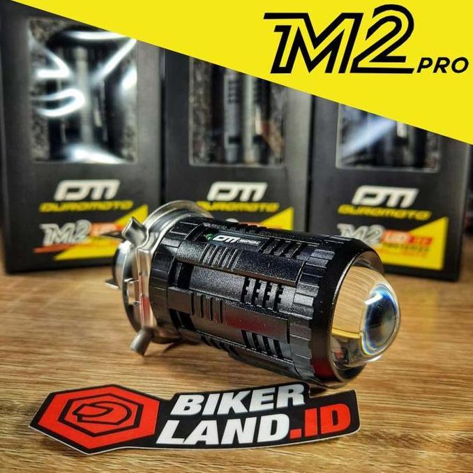 Duromoto M2 Pro M2pro lampu H4 HS1 LED projector