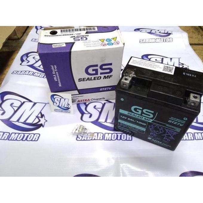 Aki / Accu GS ASTRA GTZ7V aki Yamaha Nmax / ACCU Yamaha NMax/AEROX 155
