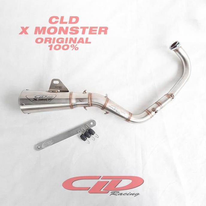 CLD RACING KNALPOT TYPE MONSTER X ORIGINAL LIVE