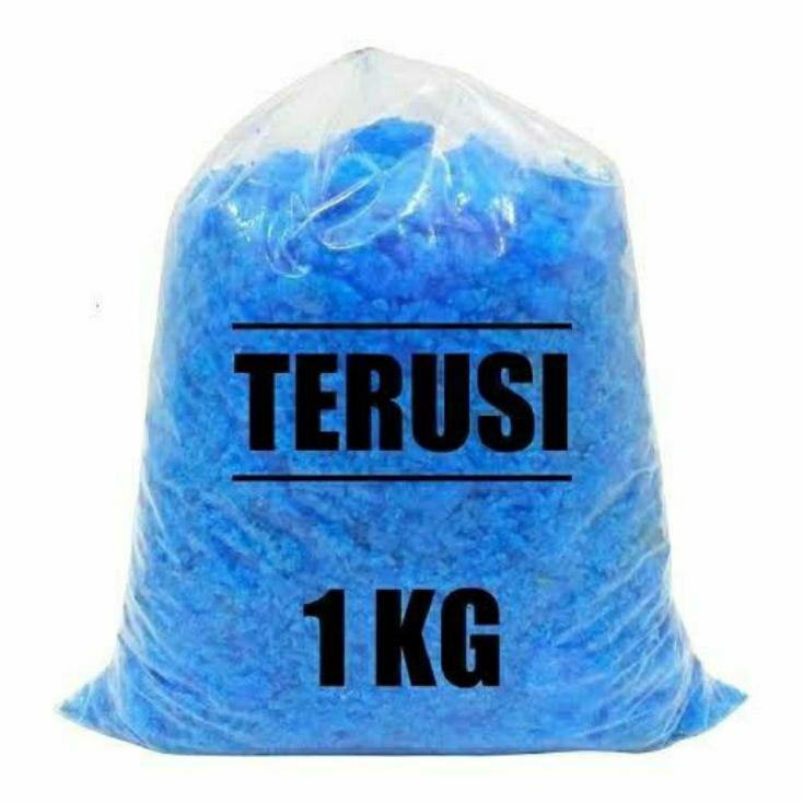 Terusi 1Kg / Terusi Kolam Renang / Terusi Penjernih Air / Copper Sulfat