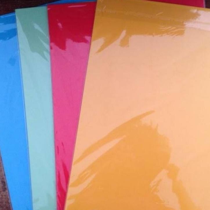 [ 1 Rim 500 L ] Kertas Hvs Folio Tebal / Warna / Hvs Warna / Kertas F4