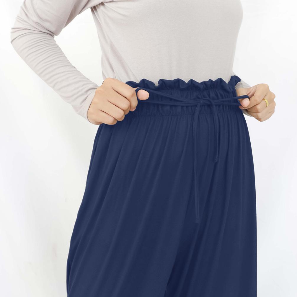 HOT DEALS Winner Vogue Keyra Cullotes Polyester Pants - Celana Kulot Panjang Wanita Highwaist Celana