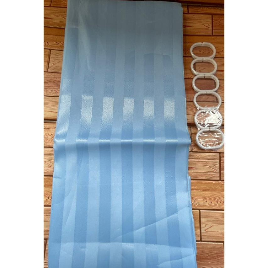 Tirai Kamar Mandi Premium /Tirai Shower Tebal Pre,Ium/Tirai Kamar Mandi Salur/Tirai Pembatas Ruangan