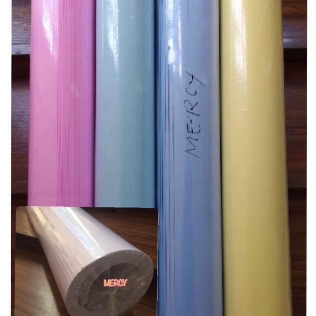 25 Lembar - Kertas Manila 61X86 Cm Merah Hitam Bc Putih Warna Violet Bc Paper Bufalo Karton