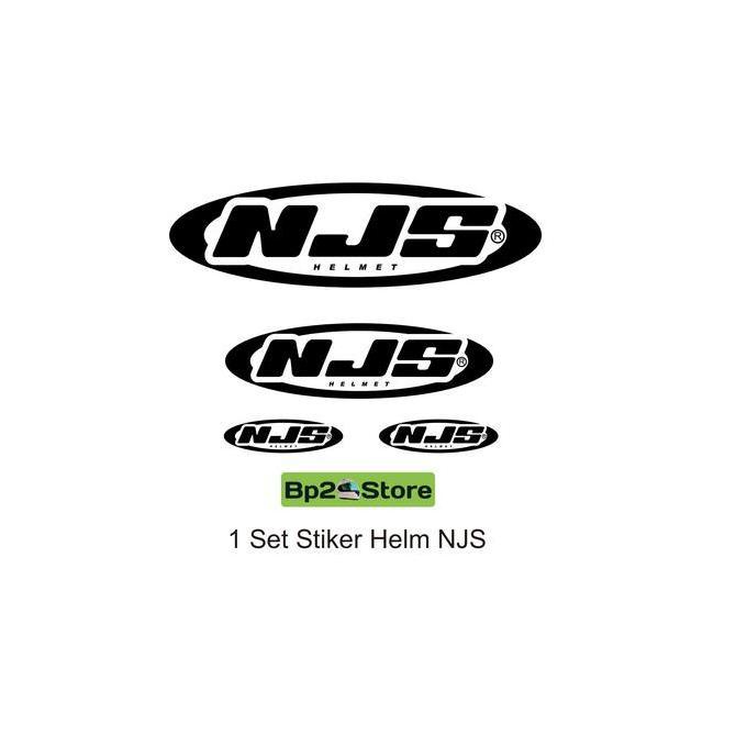 Promo Stiker Print Cut Helm Njs / Cutting Stiker Helm Njs Cod