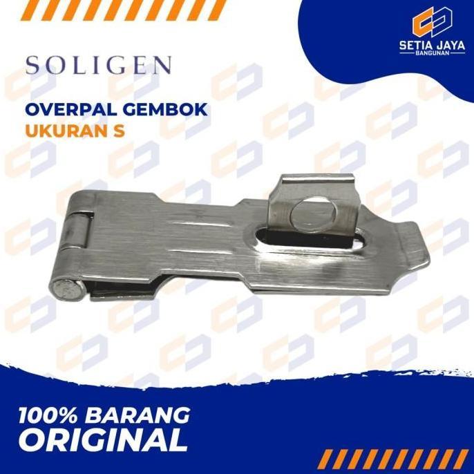 Overpal / Over Pal / Grendel / Slot Kunci Soligen S / Small Stainless