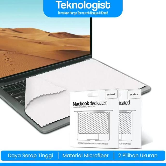 Kain Microfiber Pelindung Keyboard Laptop Blanket Microfiber Screen Cleaning Cloth
