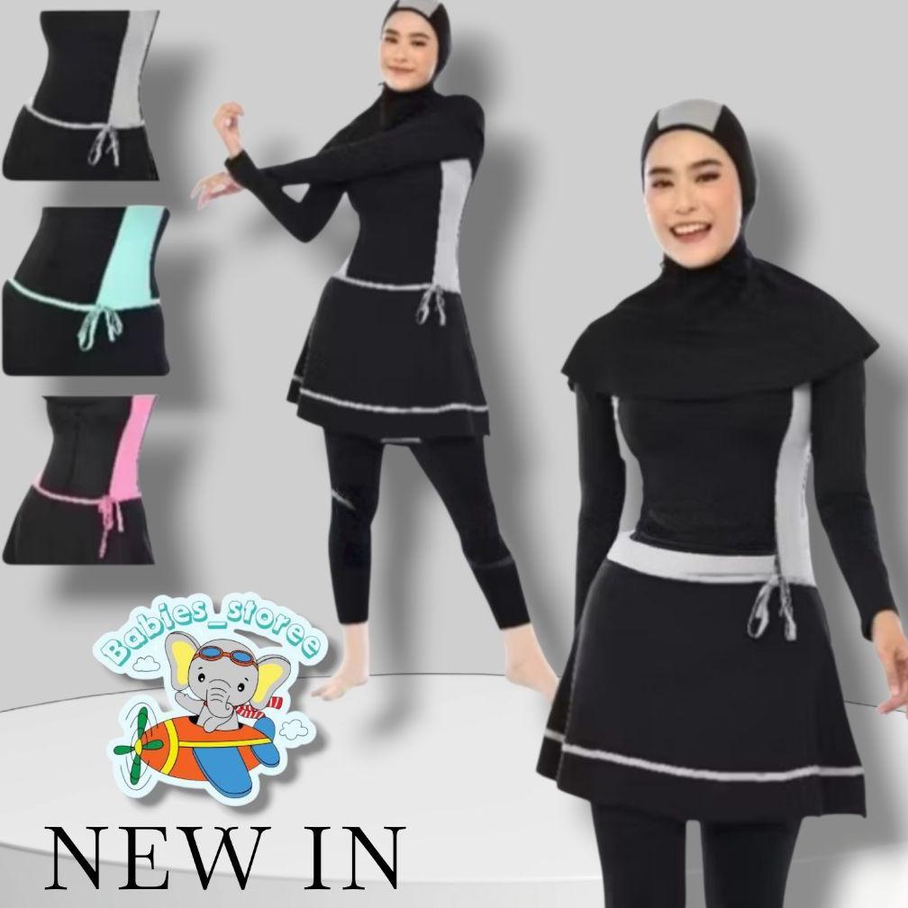 baju renang wanita muslim dewasa/Baju renang jilbab wanita dewasa