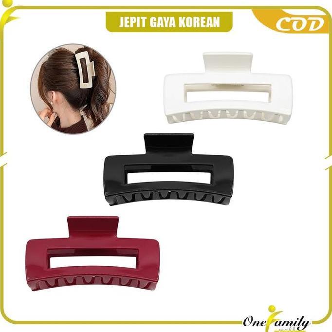 DAXZI [COD] OFM C1469 Jedai Rambut Silikon Elastis Aksesoris Wanita Korean Style