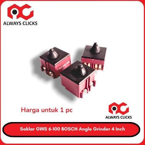 Saklar Gws 6-100 On Off Switch Gws 6100 Mesin Gerinda Tangan Bosh 4 Inci