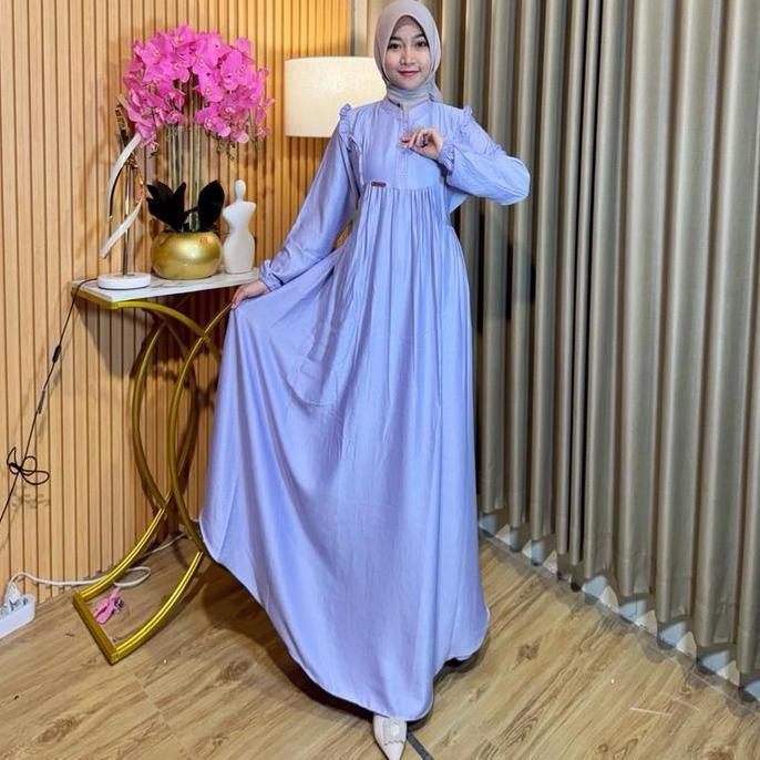 Arsy- Nadia Gamis Ozora Silk By Nabila