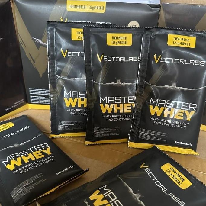 7 sachet master whey protein shake iso vectorlabs free towel sport evo