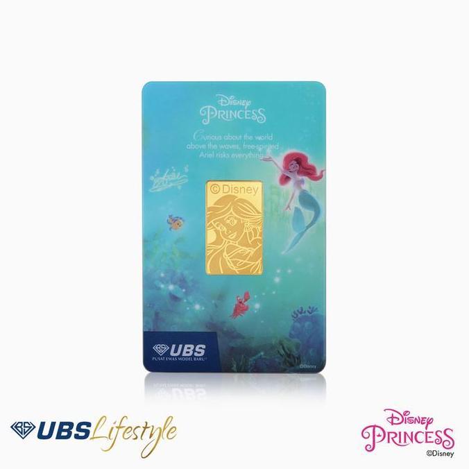 UBS Logam Mulia Disney Princess Ariel 5 Gr