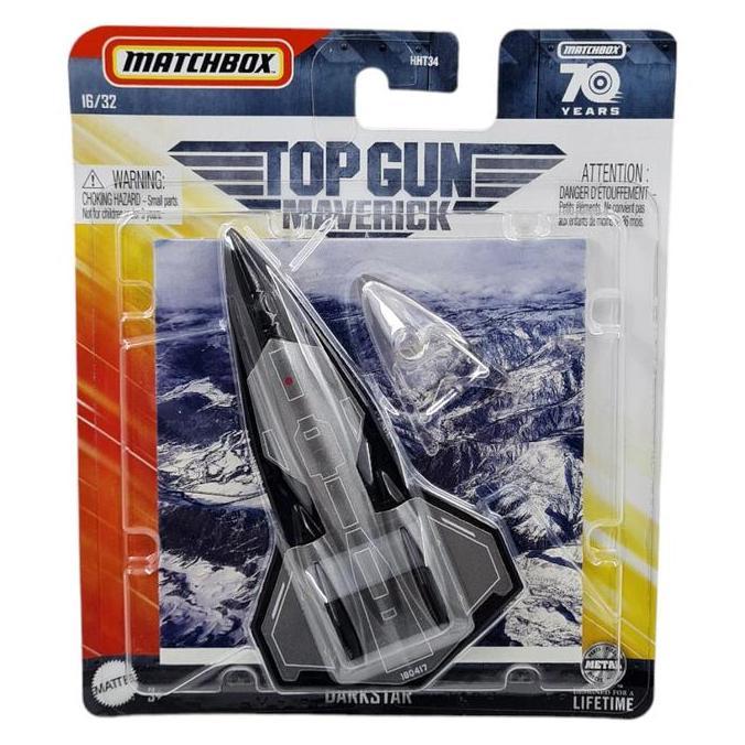 Matchbox 70 Years Top Gun Maverick Darkstar Pesawat