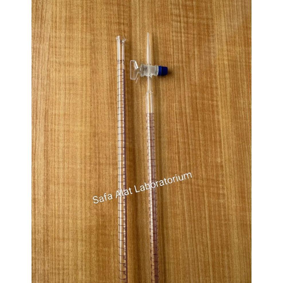 Buret Kaca 50Ml Pyrex Alat Laboratorium Alat Ukur Kompresi