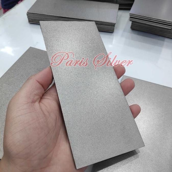 Batu asah diamond plate intan berlian pisau plat whetstone handplane