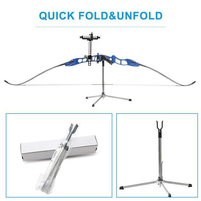 PARANE Bow Stand For Standard Recurve Bow / Stand Bow Panahan / Stand Bow Panahan