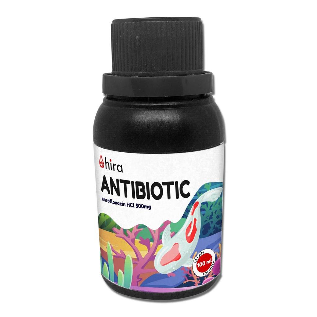 ANTIBIOTIK KHUSUS IKAN HIAS |ENROFLOXACIN HCL | HIRA ANTIBIOTIC