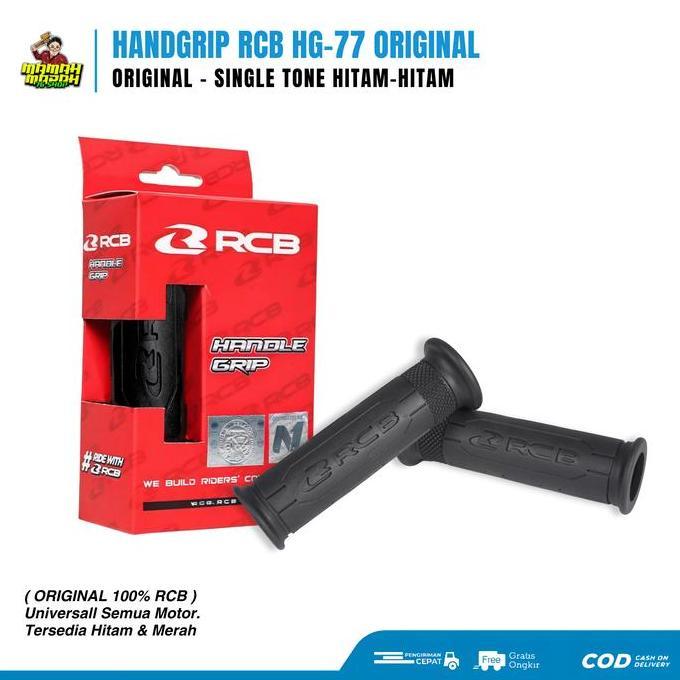 Promo Handgrip RCB Plus Jalu PCX Original Universal Vario Beat Scoopy Nmax Aerox Handlegrip RCB HG77